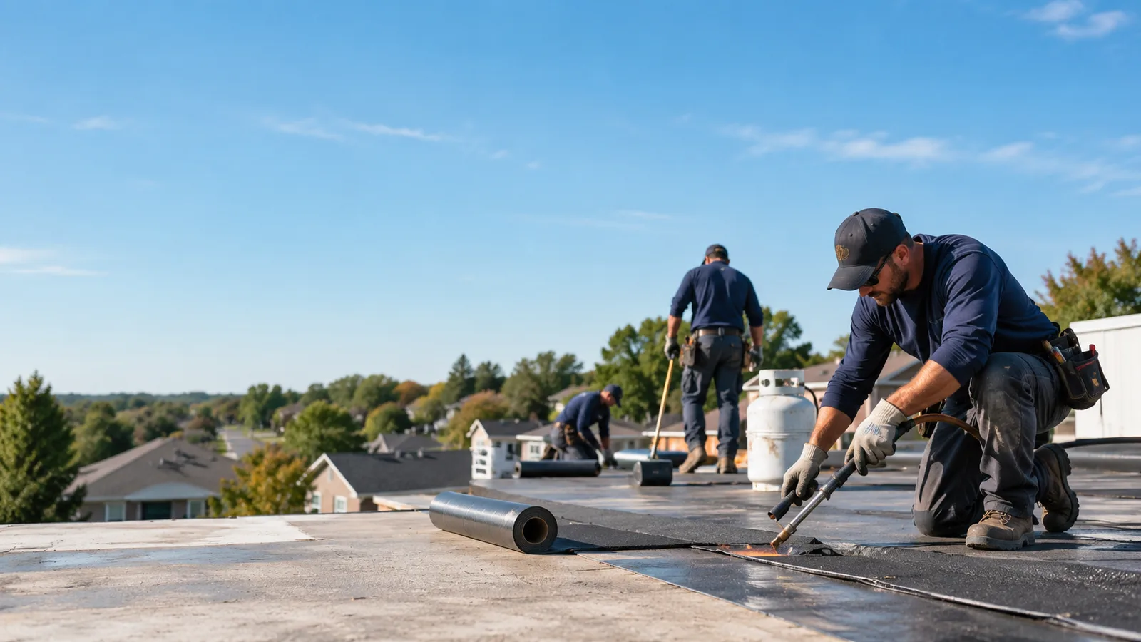Flat Roof Leak Repair providers in Pearl, IL